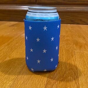 Blue and Stars standard can koozie
